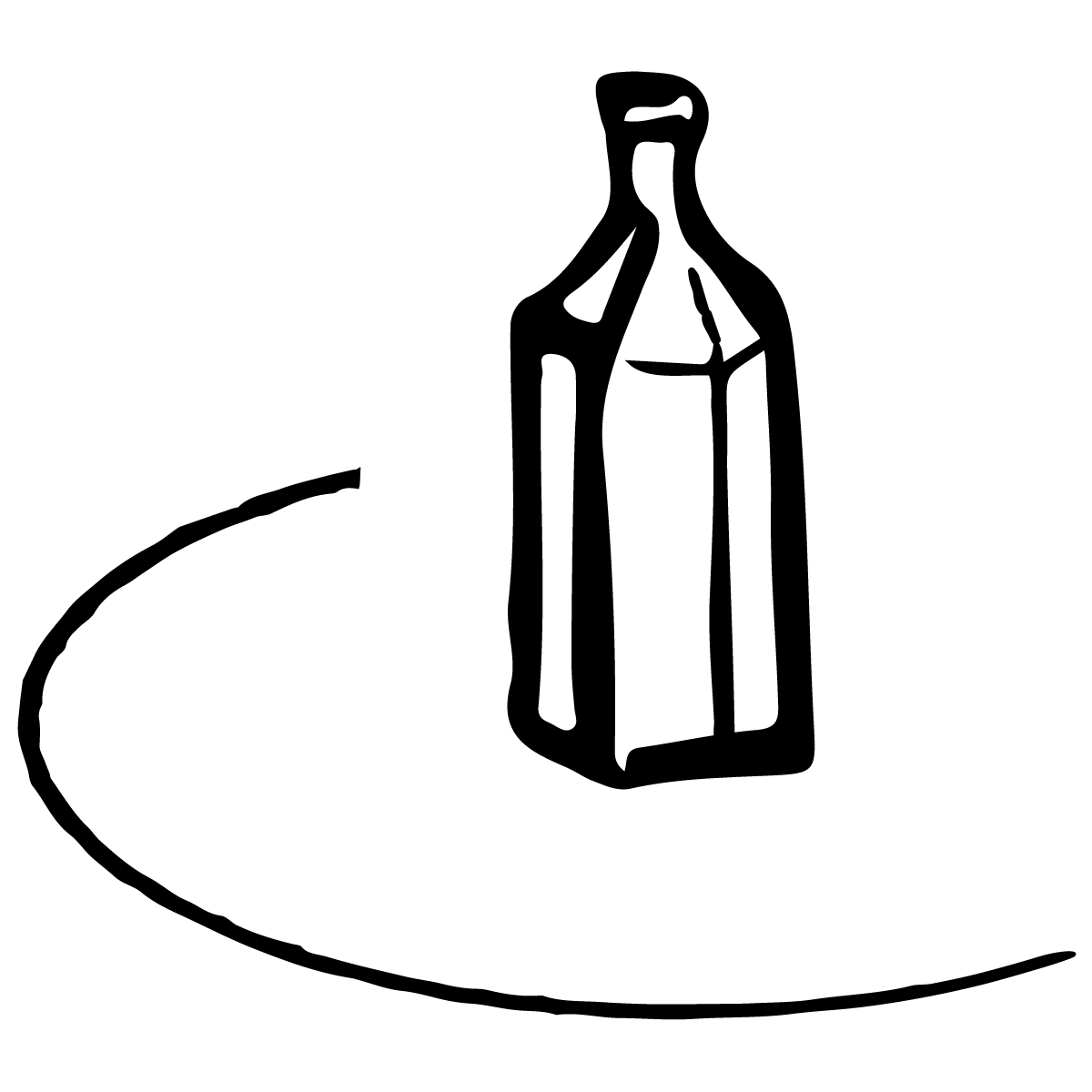 TrueStory_Icons_BottleSwoosh_Black